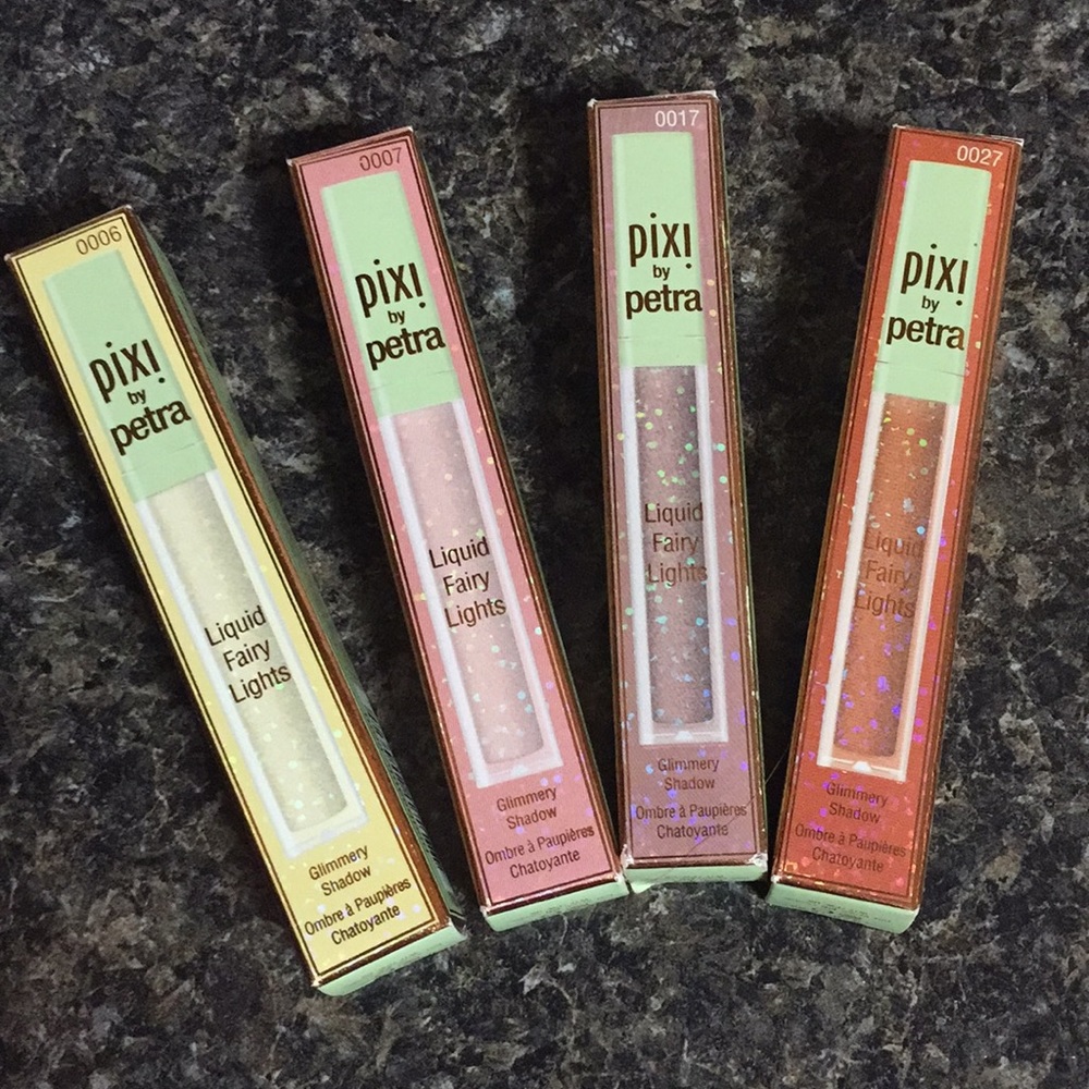 Pixi liquid fairy lights in four shades.